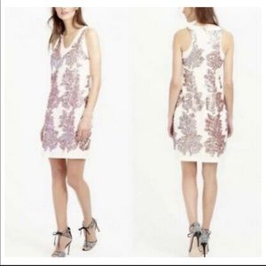 J. Crew Sequin Linen Dress